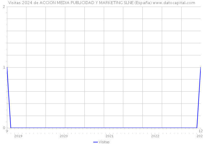 Visitas 2024 de ACCION MEDIA PUBLICIDAD Y MARKETING SLNE (España) 