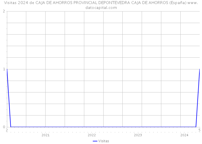 Visitas 2024 de CAJA DE AHORROS PROVINCIAL DEPONTEVEDRA CAJA DE AHORROS (España) 