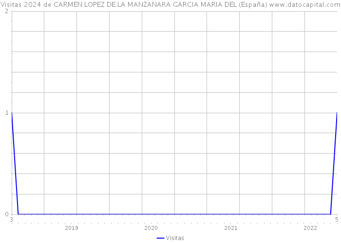 Visitas 2024 de CARMEN LOPEZ DE LA MANZANARA GARCIA MARIA DEL (España) 