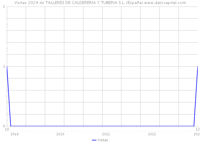 Visitas 2024 de TALLERES DE CALDERERIA Y TUBERIA S.L. (España) 