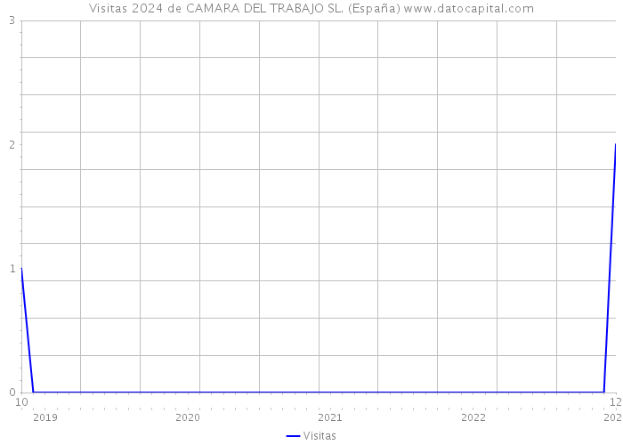Visitas 2024 de CAMARA DEL TRABAJO SL. (España) 