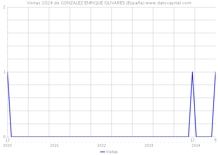 Visitas 2024 de GONZALEZ ENRIQUE OLIVARES (España) 