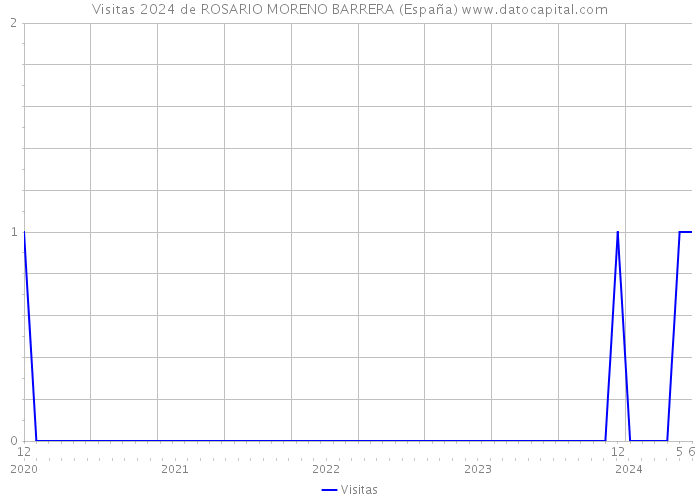 Visitas 2024 de ROSARIO MORENO BARRERA (España) 