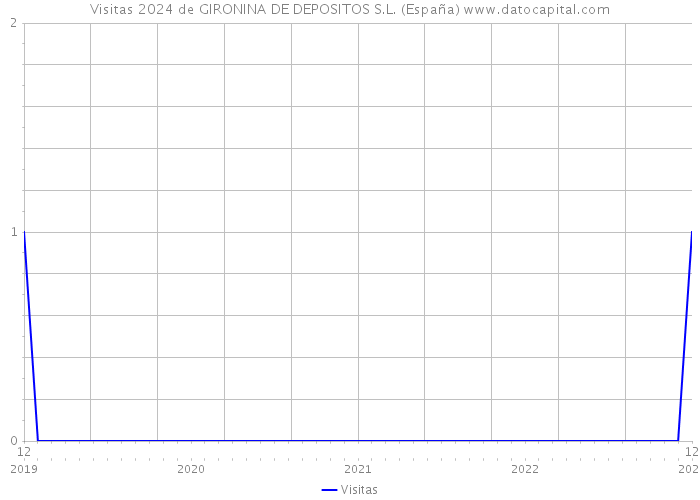 Visitas 2024 de GIRONINA DE DEPOSITOS S.L. (España) 
