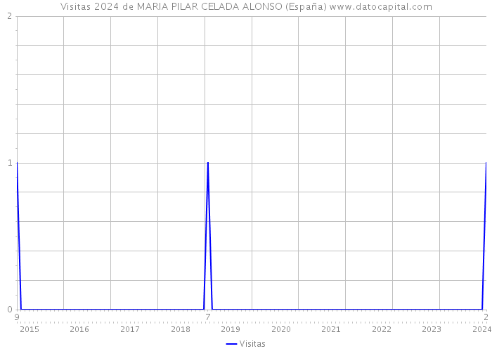 Visitas 2024 de MARIA PILAR CELADA ALONSO (España) 