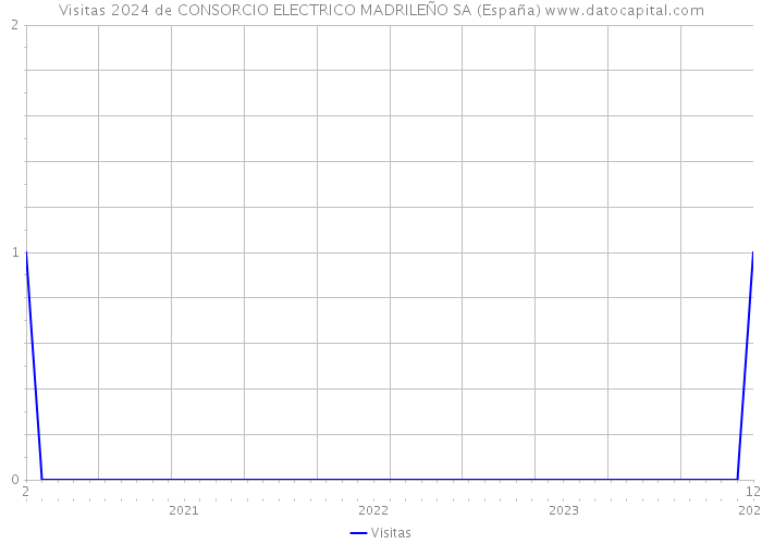Visitas 2024 de CONSORCIO ELECTRICO MADRILEÑO SA (España) 