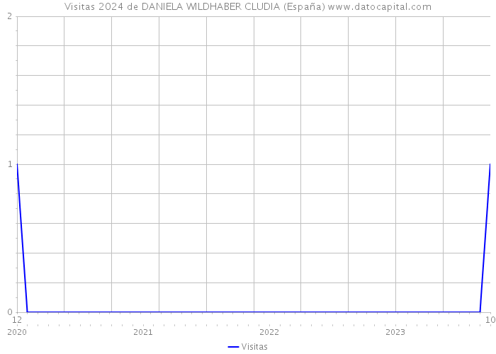 Visitas 2024 de DANIELA WILDHABER CLUDIA (España) 