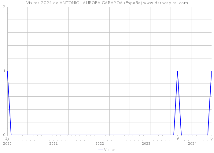 Visitas 2024 de ANTONIO LAUROBA GARAYOA (España) 