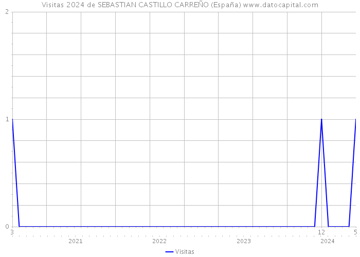Visitas 2024 de SEBASTIAN CASTILLO CARREÑO (España) 