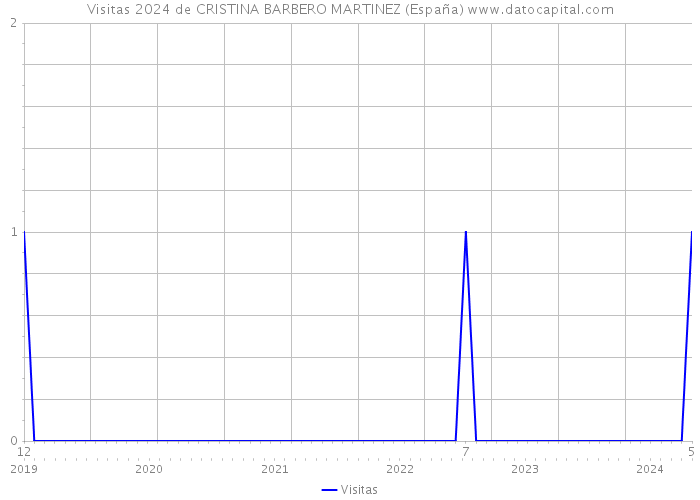 Visitas 2024 de CRISTINA BARBERO MARTINEZ (España) 