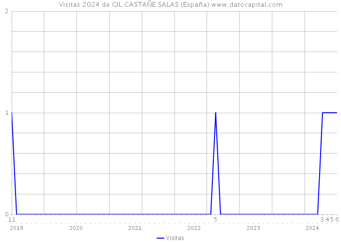 Visitas 2024 de GIL CASTAÑE SALAS (España) 