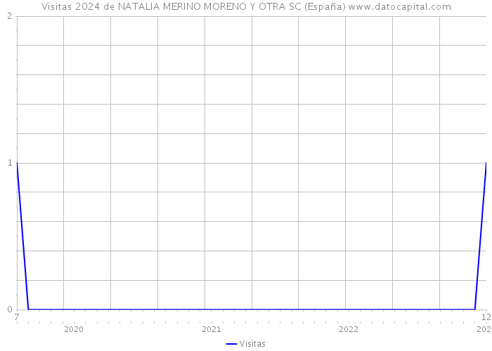 Visitas 2024 de NATALIA MERINO MORENO Y OTRA SC (España) 