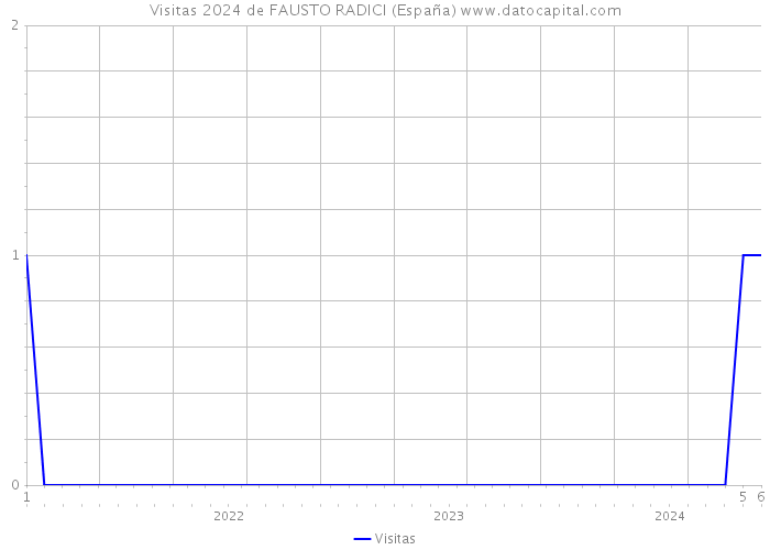 Visitas 2024 de FAUSTO RADICI (España) 