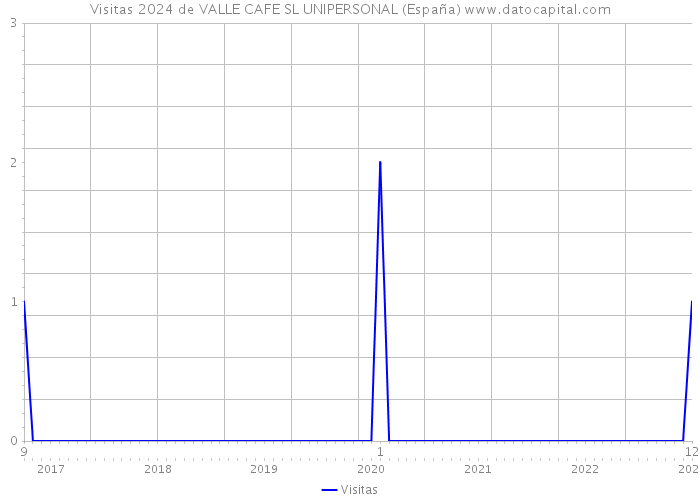 Visitas 2024 de VALLE CAFE SL UNIPERSONAL (España) 