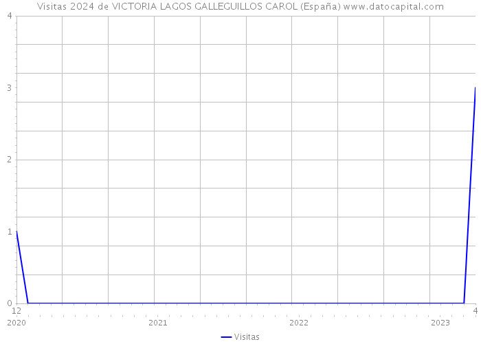 Visitas 2024 de VICTORIA LAGOS GALLEGUILLOS CAROL (España) 