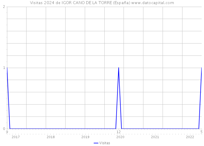 Visitas 2024 de IGOR CANO DE LA TORRE (España) 