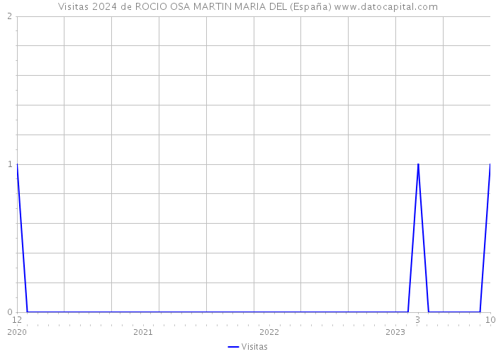 Visitas 2024 de ROCIO OSA MARTIN MARIA DEL (España) 