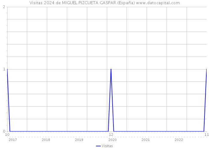 Visitas 2024 de MIGUEL PIZCUETA GASPAR (España) 