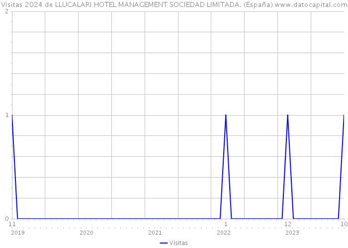Visitas 2024 de LLUCALARI HOTEL MANAGEMENT SOCIEDAD LIMITADA. (España) 