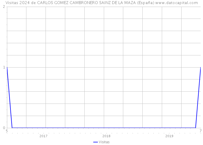 Visitas 2024 de CARLOS GOMEZ CAMBRONERO SAINZ DE LA MAZA (España) 