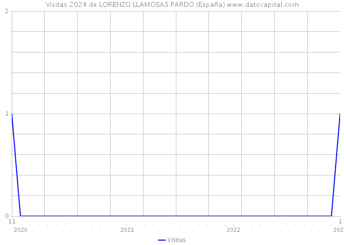 Visitas 2024 de LORENZO LLAMOSAS PARDO (España) 