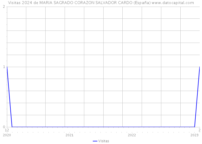 Visitas 2024 de MARIA SAGRADO CORAZON SALVADOR CARDO (España) 