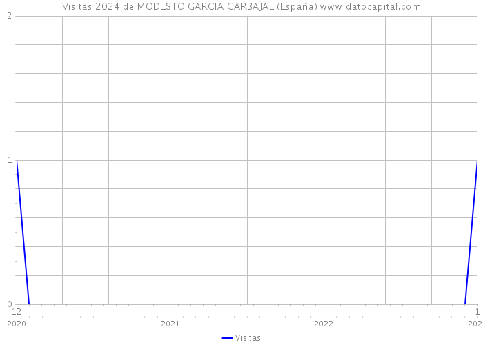 Visitas 2024 de MODESTO GARCIA CARBAJAL (España) 