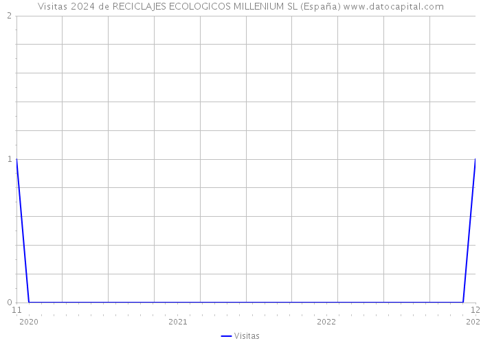 Visitas 2024 de RECICLAJES ECOLOGICOS MILLENIUM SL (España) 