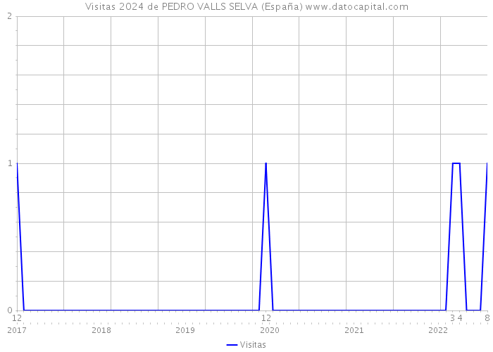 Visitas 2024 de PEDRO VALLS SELVA (España) 