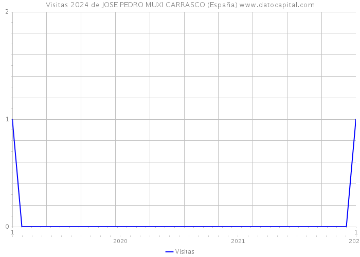 Visitas 2024 de JOSE PEDRO MUXI CARRASCO (España) 