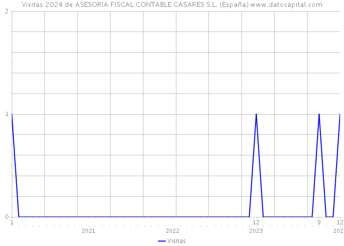 Visitas 2024 de ASESORIA FISCAL CONTABLE CASARES S.L. (España) 