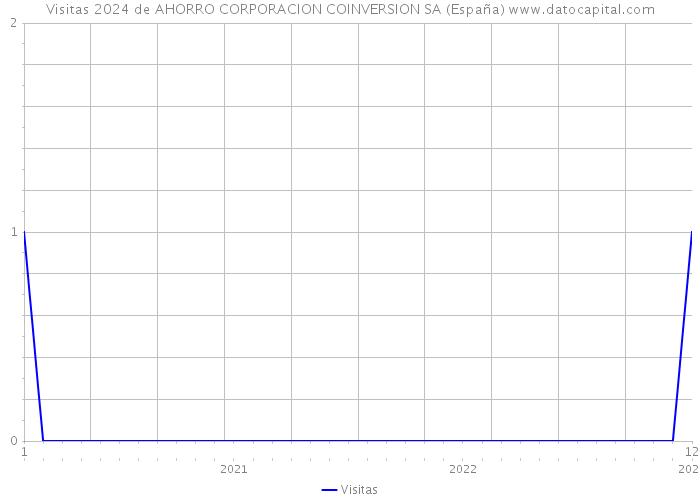 Visitas 2024 de AHORRO CORPORACION COINVERSION SA (España) 