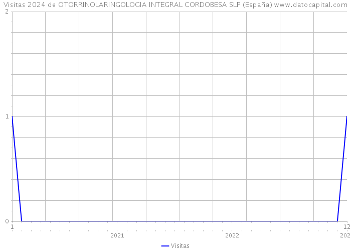 Visitas 2024 de OTORRINOLARINGOLOGIA INTEGRAL CORDOBESA SLP (España) 