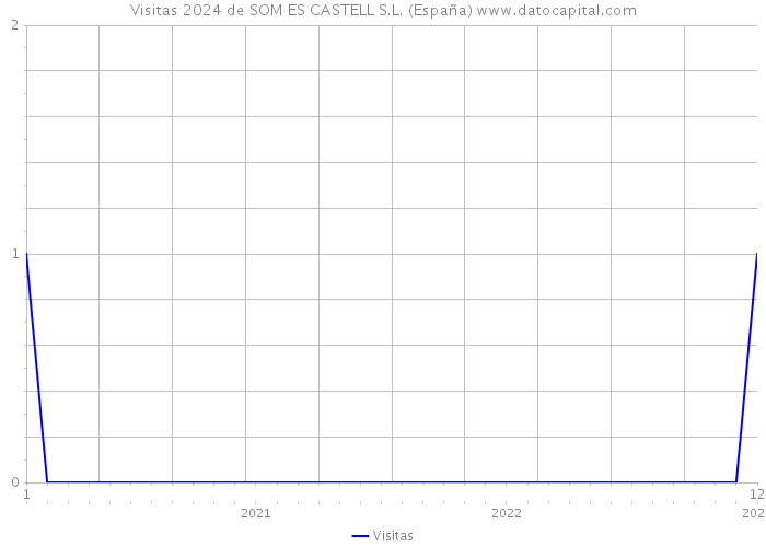 Visitas 2024 de SOM ES CASTELL S.L. (España) 