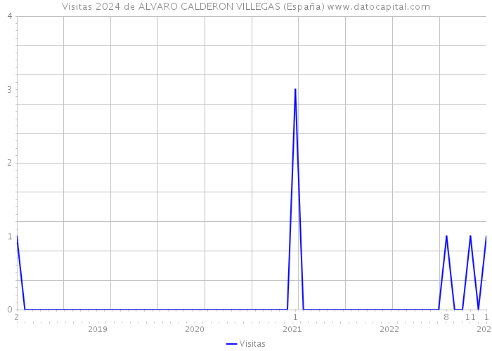 Visitas 2024 de ALVARO CALDERON VILLEGAS (España) 