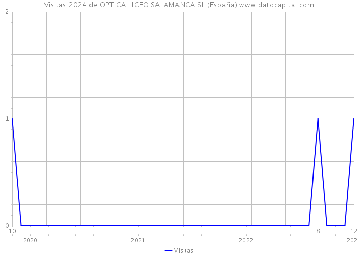 Visitas 2024 de OPTICA LICEO SALAMANCA SL (España) 