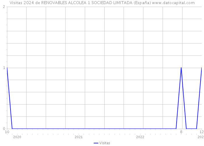 Visitas 2024 de RENOVABLES ALCOLEA 1 SOCIEDAD LIMITADA (España) 