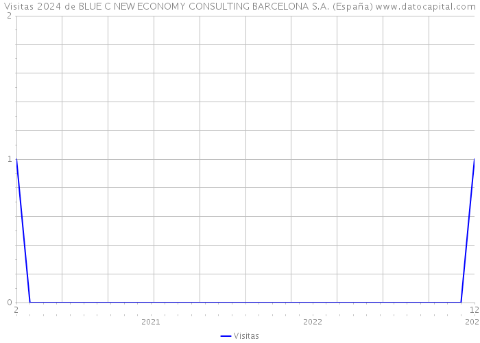 Visitas 2024 de BLUE C NEW ECONOMY CONSULTING BARCELONA S.A. (España) 
