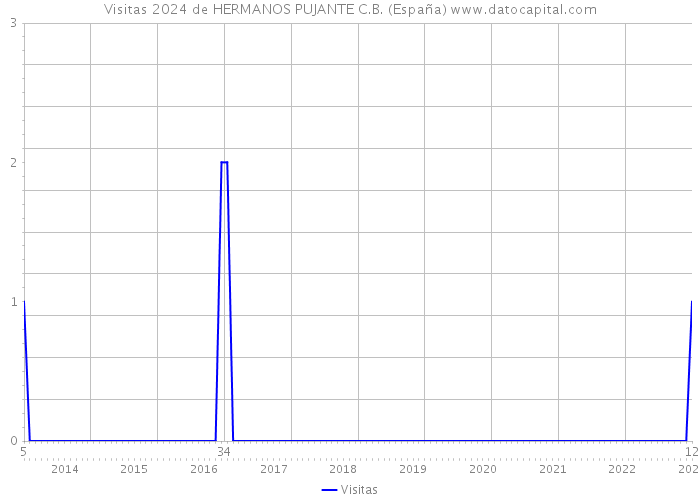 Visitas 2024 de HERMANOS PUJANTE C.B. (España) 