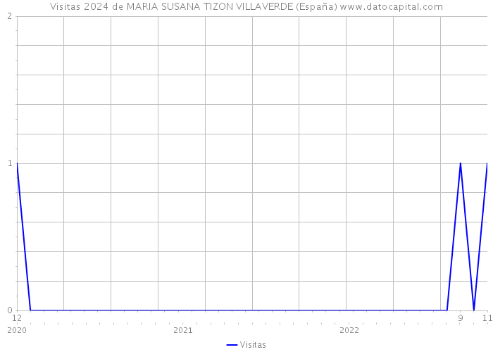 Visitas 2024 de MARIA SUSANA TIZON VILLAVERDE (España) 