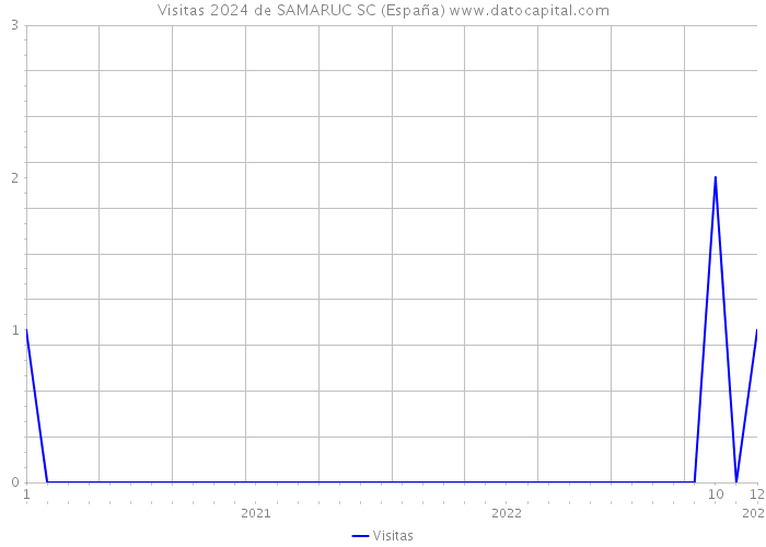 Visitas 2024 de SAMARUC SC (España) 