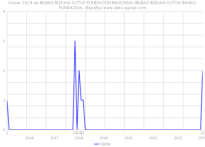 Visitas 2024 de BILBAO BIZKAIA KUTXA FUNDACION BANCARIA-BILBAO BIZKAIA KUTXA BANKU FUNDAZIOA. (España) 