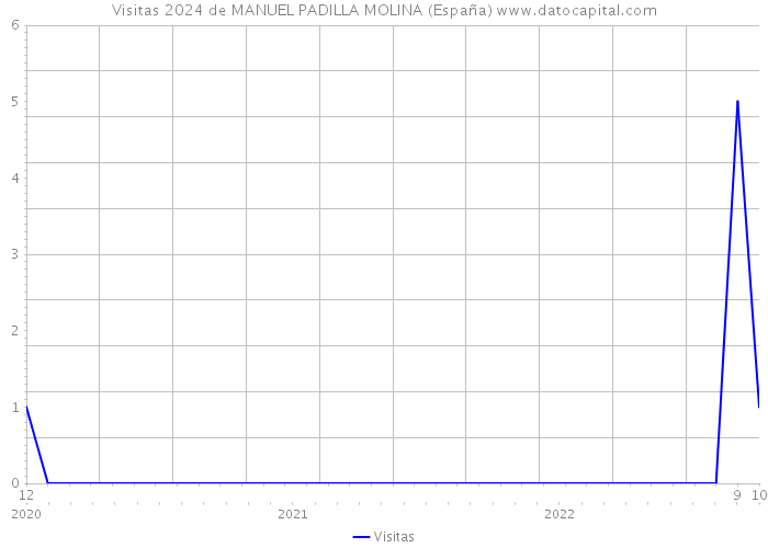 Visitas 2024 de MANUEL PADILLA MOLINA (España) 