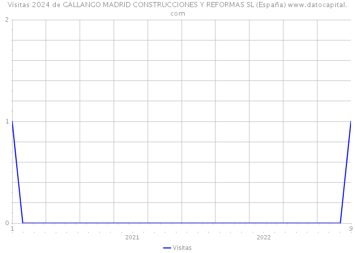 Visitas 2024 de GALLANGO MADRID CONSTRUCCIONES Y REFORMAS SL (España) 