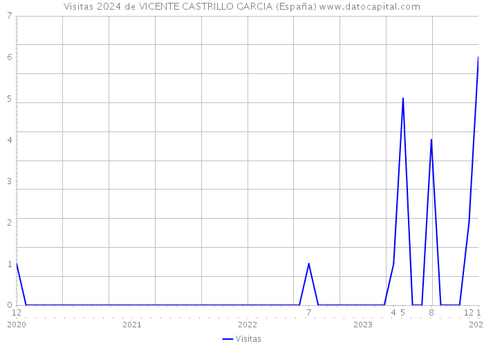 Visitas 2024 de VICENTE CASTRILLO GARCIA (España) 