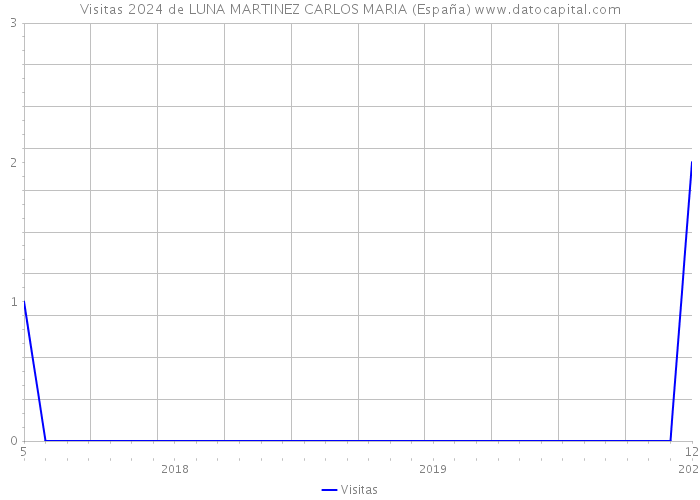 Visitas 2024 de LUNA MARTINEZ CARLOS MARIA (España) 