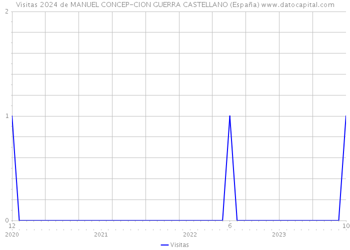 Visitas 2024 de MANUEL CONCEP-CION GUERRA CASTELLANO (España) 