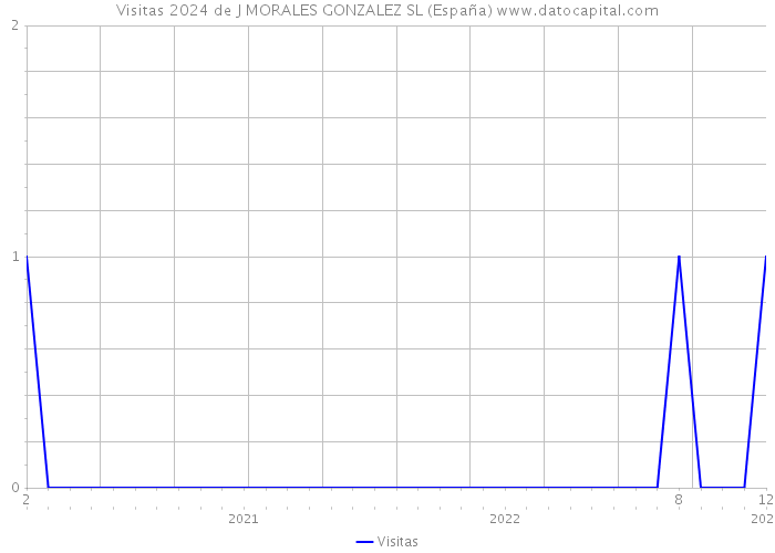 Visitas 2024 de J MORALES GONZALEZ SL (España) 