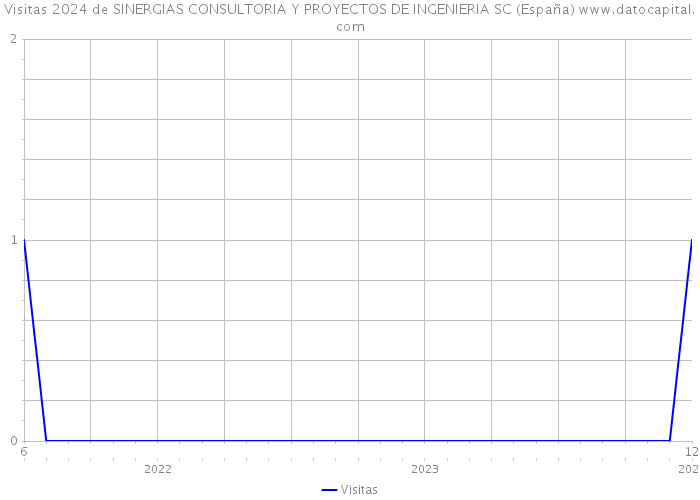 Visitas 2024 de SINERGIAS CONSULTORIA Y PROYECTOS DE INGENIERIA SC (España) 