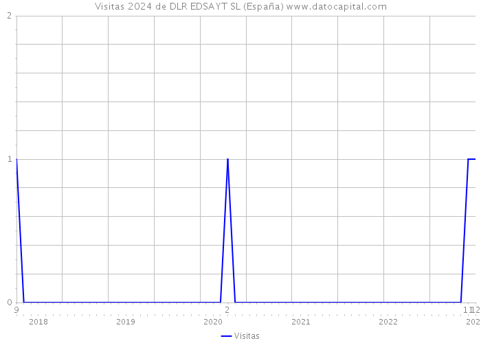 Visitas 2024 de DLR EDSAYT SL (España) 